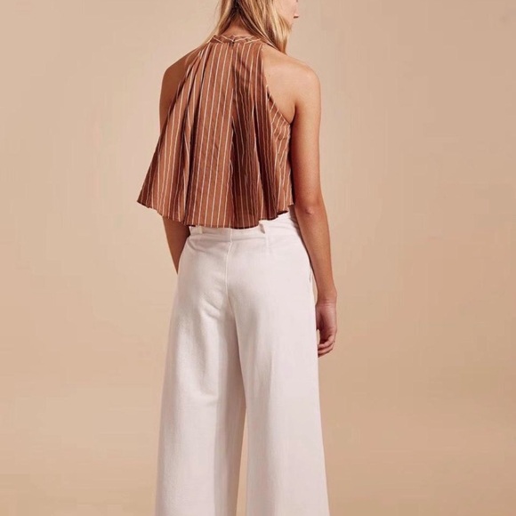 C/MEO Collective Brown Striped Top + Skort Set - Picture 6 of 6